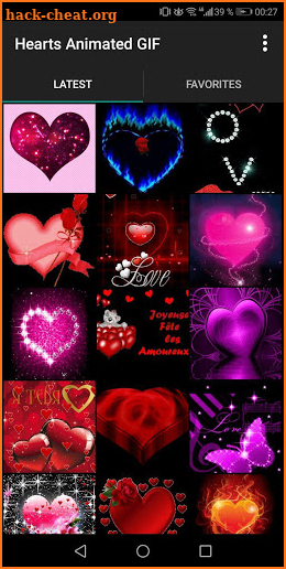 Hearts Images Gif screenshot