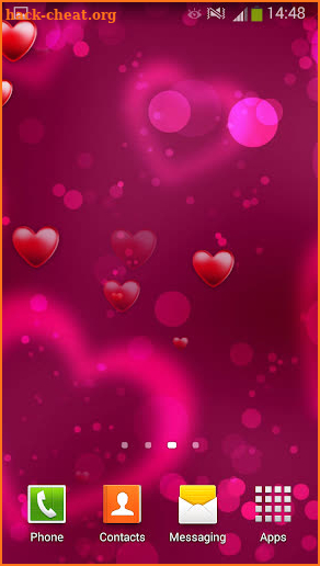 Hearts Live Wallpaper screenshot