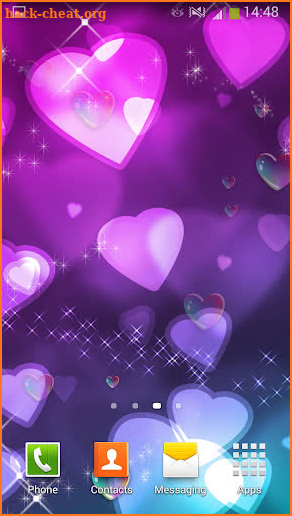 Hearts Live Wallpaper screenshot