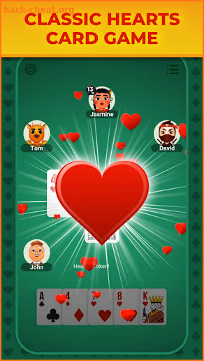 Hearts Mania! Card Game screenshot