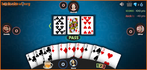 Hearts - Offline Card Games screenshot