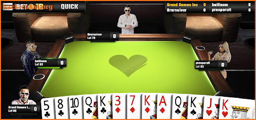 Hearts Online: Multiplayer Solitaire Card Games screenshot