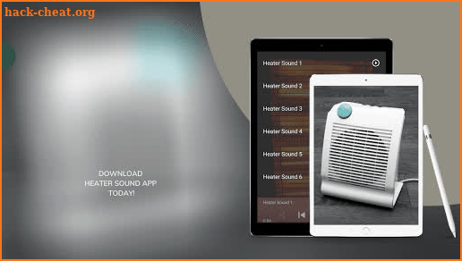 Heater Sounds - White Noise Fan Heater sound screenshot
