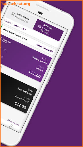 Heathrow Express screenshot