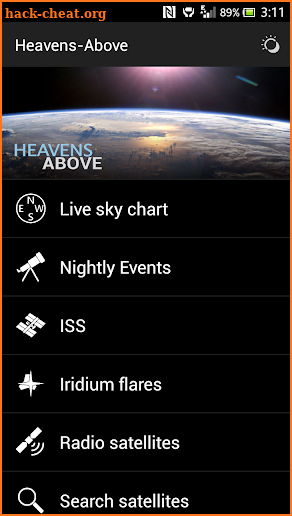Heavens-Above Pro screenshot