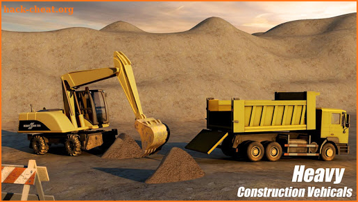 Heavy Bulldozer Crane Drill Stone screenshot