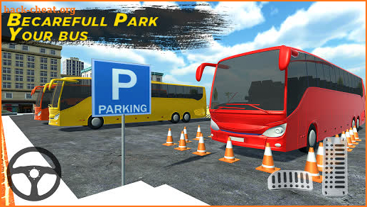 Heavy Bus Parking Simulator Game 2019 screenshot