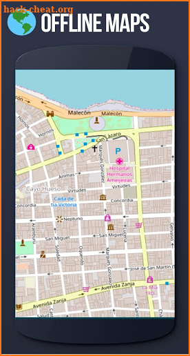 ✅ Cuba Offline Maps with gps free screenshot