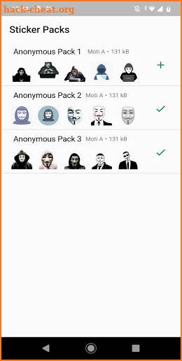 ✅ Stickers Anonymous  for WhatsApp ✅ screenshot