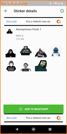 ✅ Stickers Anonymous  for WhatsApp ✅ screenshot