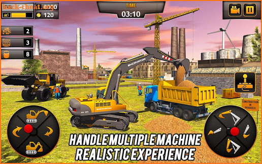 Heavy Construction Crane Driver: Excavator Games screenshot