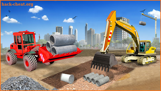 Heavy Construction Simulator Game: Excavator Games screenshot