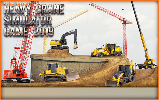 Heavy Crane Simulator Game 2019 – CONSTRUCTION SIM screenshot