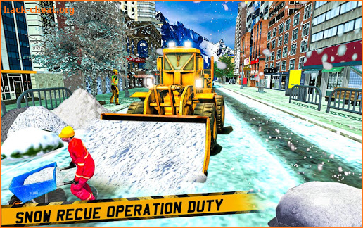 Heavy Duty Snow Excavator: Crane Simulator screenshot