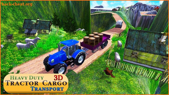 Heavy Duty Tractor Driver Cargo Transport Sim 3D screenshot