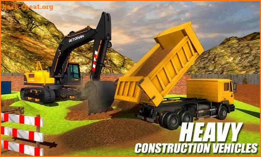 Heavy Excavator Crane - City Construction Sim 2017 screenshot
