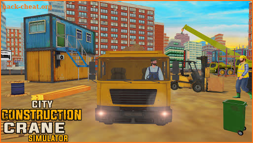 Heavy Excavator Crane Sim : City Construction 2019 screenshot
