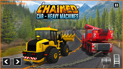 Heavy Excavator Machines - Chained Car Crash 2021 screenshot