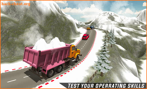 Heavy Excavator Snow Machine Simulator 2019 screenshot