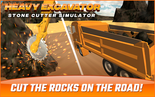 Heavy Excavator  Stone Cutter Simulator screenshot