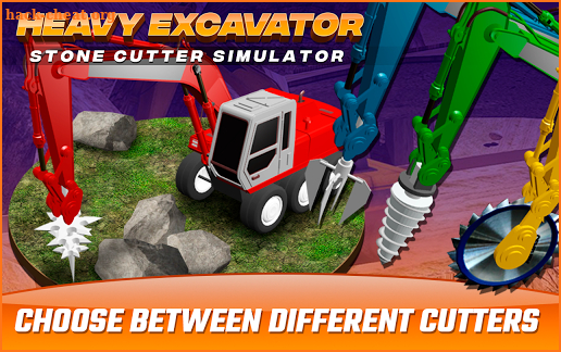 Heavy Excavator  Stone Cutter Simulator screenshot