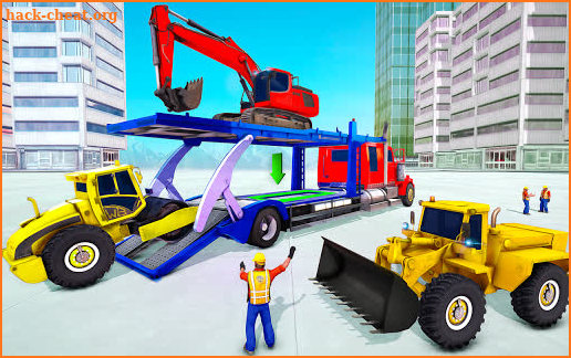 Heavy Excavator Transport Simulator screenshot