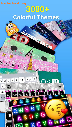 ❤️Emoji keyboard - Cute Emoticons, GIF, Stickers screenshot