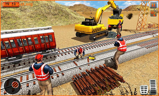 Heavy Machines Train Track Construction Simulator screenshot
