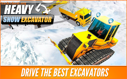 Heavy Snow Excavator Simulator screenshot
