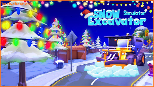 Heavy Snow Plow Excavator Simulator Game 2019 screenshot