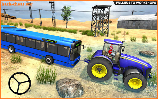Heavy Tractor Pull Driving Simulator Free 3D Game screenshot