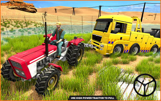 Heavy Tractor Pull Driving Simulator Free 3D Game screenshot
