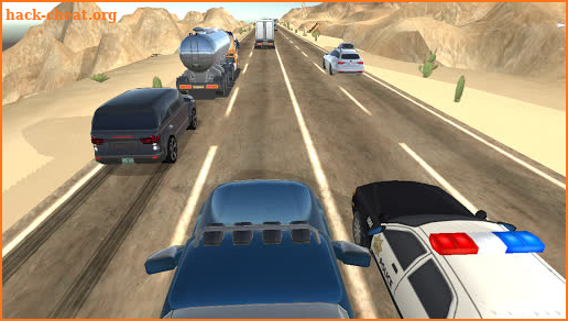 Heavy Traffic Rider Car Game screenshot