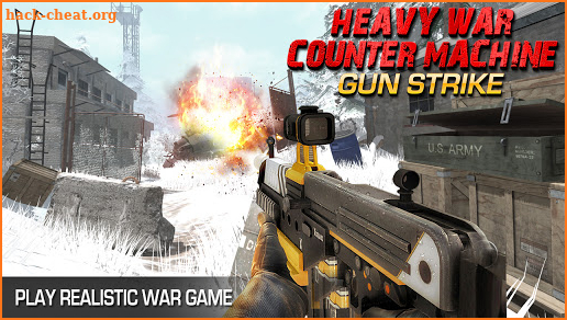 Heavy War Counter Machine Gun Strike Games 2021 screenshot