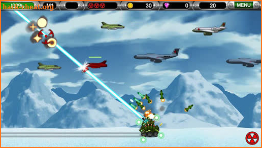 Heavy Weapon Deluxe - Drive Tank! Fight Airplane! screenshot