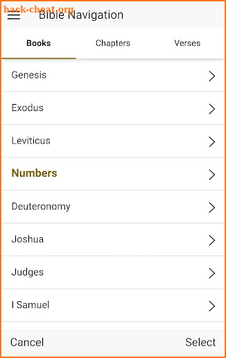 Hebrew Bible Offline screenshot