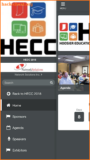 HECC 2018 screenshot