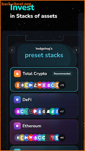 Hedgehog Crypto screenshot