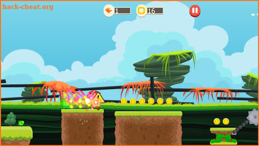 Hedgehog Launch Adventure Dash screenshot