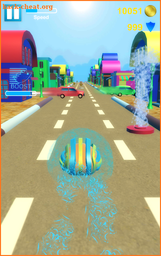 Hedgehog Pet Run – Endless Road Runner 3D screenshot