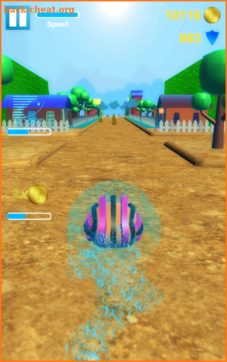 Hedgehog Pet Run – Endless Road Runner 3D screenshot