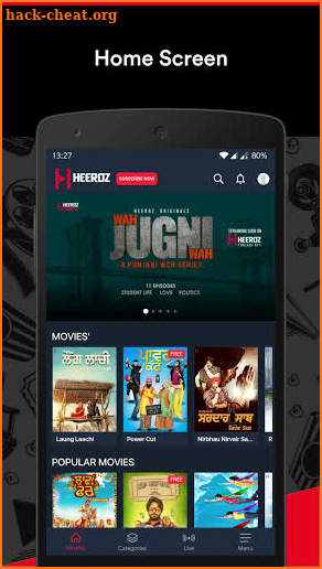 Heeroz - Punjabi OTT | Movies | Web Series | Music screenshot
