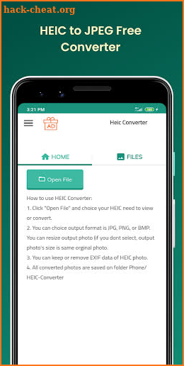 HEIC to JPG Free Converter - Convert HEIC to JPEG screenshot