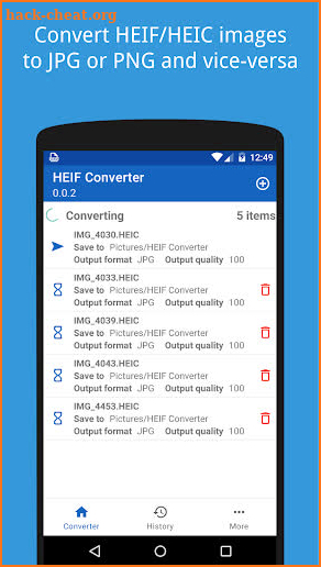 HEIC/HEIF/AVIF - JPG Converter screenshot