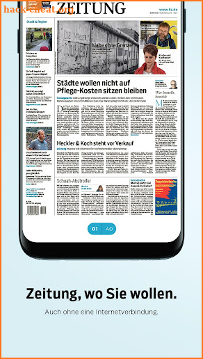Heidenheimer Zeitung screenshot