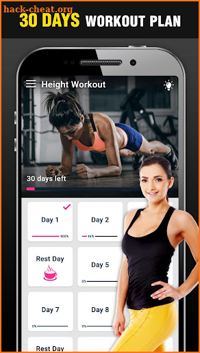 Height Increase Exercises App screenshot