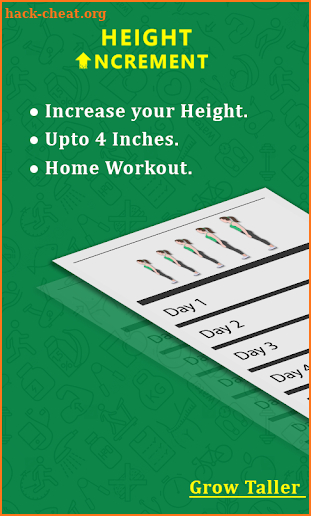 Height Increase Home Workout Plan : 30 Days Tips. screenshot
