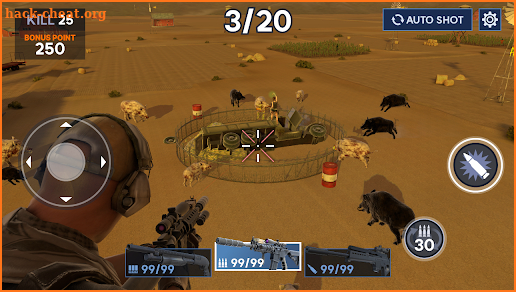 Heli Hog Hunt - Sniper Game screenshot