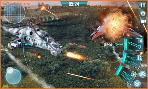Helicopter Fighting Gunship Strike screenshot