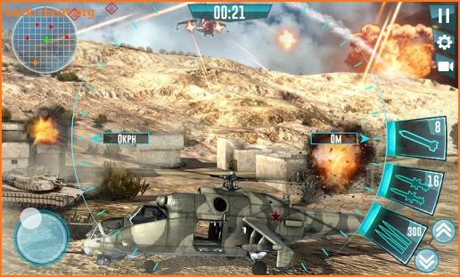Helicopter Fighting Gunship Strike screenshot